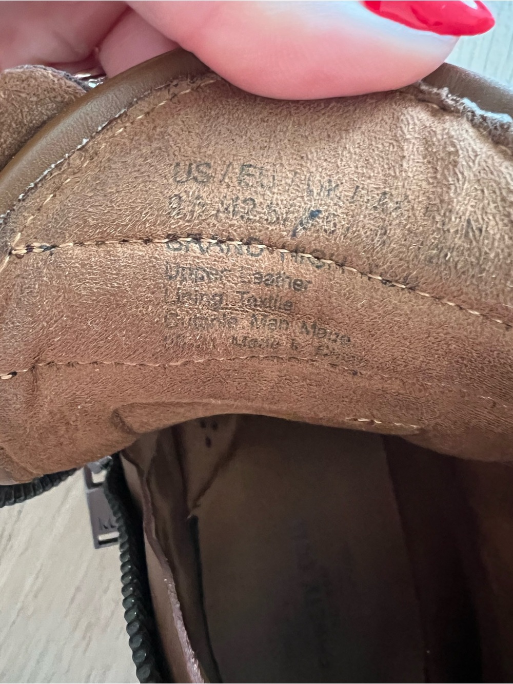 Cole Haan Men’s Brown High-Top Leather Sneakers - Picture 4 of 5